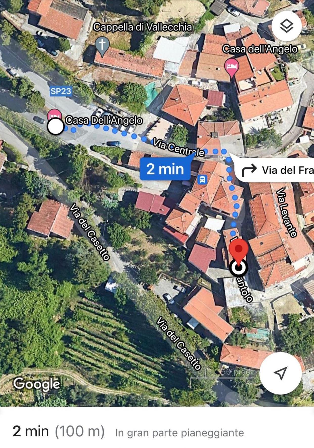 Apartmán Casa Dell'Angelo Castelnuovo Magra Exteriér fotografie